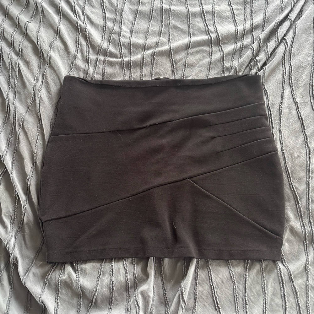 Wet Seal Elegant Black Mini Skirt